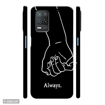 Dugvio? Printed Designer Matt Finish Hard Back Cover Case for Realme 8 (5G) / Realme 8S (5G) - Always Dad