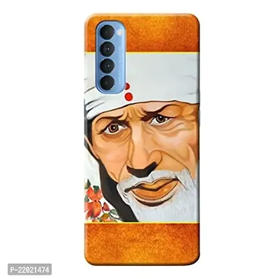 Dugvio? Printed Designer Hard Back Case Cover for Oppo Reno 4 Pro (Lord sai Baba)