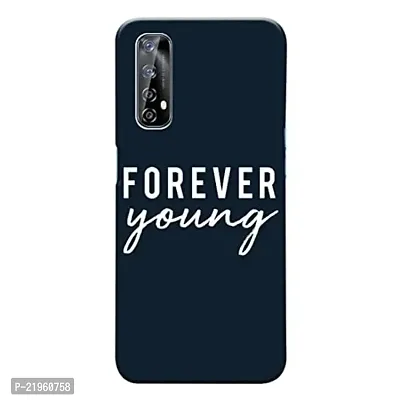 Dugvio? Poly Carbonate Back Cover Case for Realme Narzo 20 Pro - Forever Young Motivation Quotes