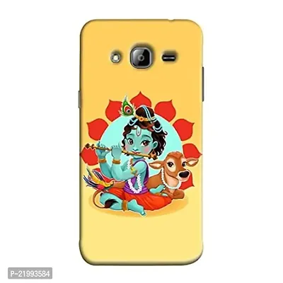 Dugvio? Printed Designer Hard Back Case Cover for Samsung Galaxy J7 (2015) / Samsung J7 Duos / J700F (Lord Krishna Murli)