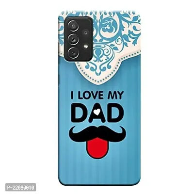 Dugvio? Printed Designer Back Cover Case for Samsung Galaxy M32 (5G) - I Love My dad