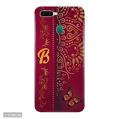 Dugvio? Printed Designer Back Cover Case for Oppo F9 - B Name Alphabet