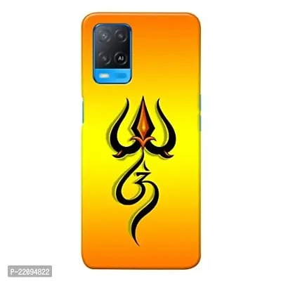 Dugvio? Printed Hard Back Case Cover for Oppo A54 / Oppo A54 (4G) (Maa and Paa, Mother and Father)