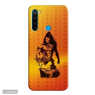 Dugvio? Printed Designer Hard Back Case Cover for Xiaomi Redmi Note 8 (Lord Shiva, Bholenath)