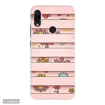 Dugvio? Printed Designer Hard Back Case Cover for Xiaomi Redmi Note 7 (Floral Pattern Border)
