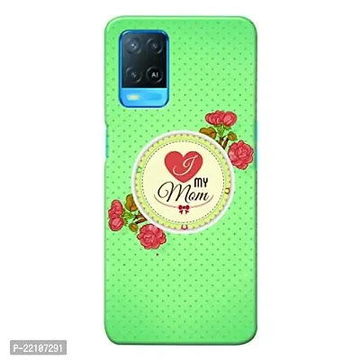 Dugvio? Printed Hard Back Cover Case for Oppo A54 / Oppo A54 (4G) - I Love My mom Quotes