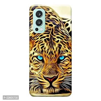 Dugvio? Printed Designer Hard Back Case Cover for Oneplus Nord 2 / Oneplus Nord 2 5G (Tiger Art)