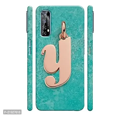 Dugvio? Polycarbonate Printed Hard Back Case Cover for Realme 7 / Narzo 20 Pro (Y Name Alphabet)