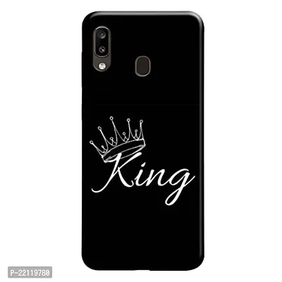 Dugvio? Printed Hard Back Case Cover Compatible for Samsung Galaxy A20 / Samsung A30/ Samsung M10S - King Crown Stylish Crown King (Multicolor)-thumb0