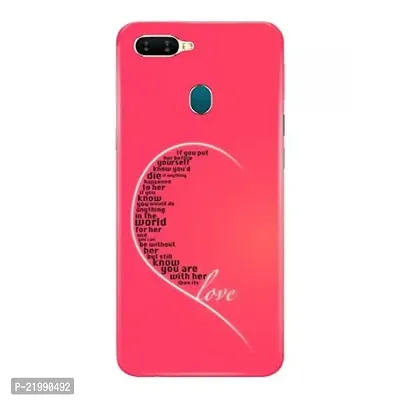 Dugvio? Printed Designer Back Cover Case for Oppo A7 / Oppo A12 / Oppo A5S - Love Quotes