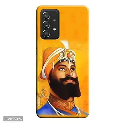 Dugvio? Printed Designer Back Case Cover for Samsung Galaxy A52 / Samsung A52 (Guru Gobind Singh Maharaj)