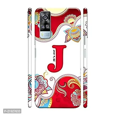 Dugvio? Polycarbonate Printed Hard Back Case Cover for Vivo Y51A / Vivo Y31 (Its Me J Alphabet)-thumb0