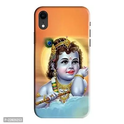 Dugvio? Printed Designer Hard Back Case Cover for iPhone XR (Lord Krishna Little Krishna)