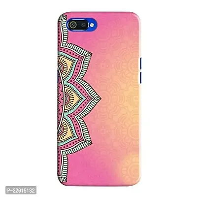 Dugvio? Printed Designer Hard Back Case Cover for Realme C2 (Rangoli Design Art)-thumb0