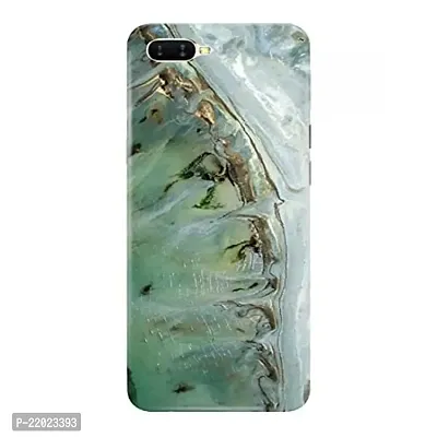 Dugvio? Printed Designer Hard Back Case Cover for Oppo K1 (Marble Sky)