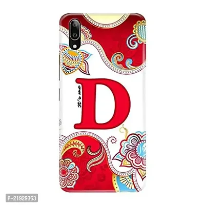 Dugvio? Polycarbonate Printed Hard Back Case Cover for Vivo V11 Pro (Its Me D Alphabet)-thumb0