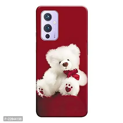 Dugvio? Printed White Toy, Girly Design, for Girls Designer Hard Back Case Cover for OnePlus 9 / OnePlus 9 (5G) (Multicolor)