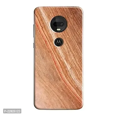 Dugvio? Printed Designer Hard Back Case Cover for Motorola Moto G7 (Orange Marble)