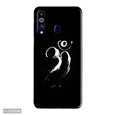 Dugvio? Polycarbonate Printed Hard Back Case Cover for Samsung Galaxy A60 / Samsung A60 / SM-A606F/DS (Om Lord Shiva)