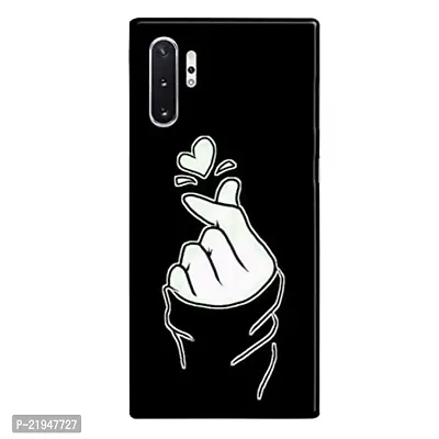 Dugvio? Polycarbonate Printed Hard Back Case Cover for Samsung Galaxy Note 10 Plus/Samsung Note 10 Pro (Cute Girls Heart)