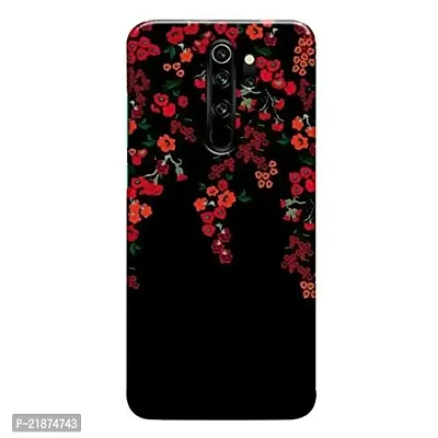 Dugvio Printed Colorful Flower Floral and Leafs Designer Back Case Cover for Xiaomi Redmi Note 8 Pro/Redmi Note 8 Pro (Multicolor)