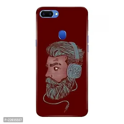 Dugvio? Printed Designer Matt Finish Hard Back Cover Case for Oppo A5S - Music Sound