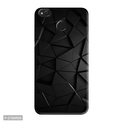 Dugvio? Polycarbonate Printed Hard Back Case Cover for Xiaomi Redmi 4 (Black Texture)