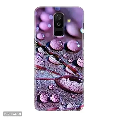Dugvio? Printed Designer Back Case Cover for Samsung Galaxy A6 Plus/Samsung A6 Plus (2018) (Leaf with Drop)