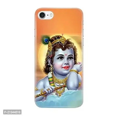 Dugvio? Polycarbonate Printed Hard Back Case Cover for iPhone 8 (Lord Krishna Little Krishna)