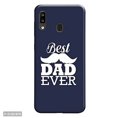 Dugvio? Polycarbonate Printed Hard Back Case Cover for Samsung Galaxy A20 / Samsung A30 / Samsung M10S (Best Dad Ever)-thumb0