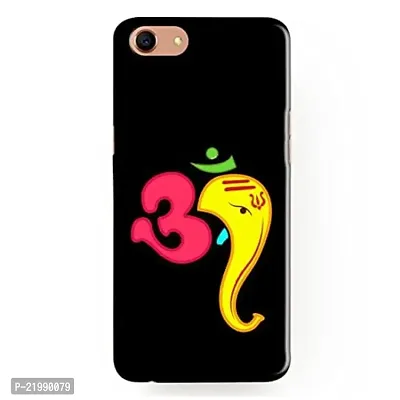Dugvio? Printed Designer Back Cover Case for Oppo A83 - Om Lord Ganesha-thumb0