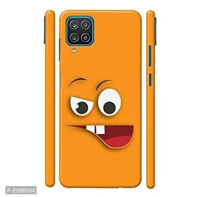 Dugvio? Printed Designer Hard Back Case Cover for Samsung Galaxy A12 / Samsung A12 (Cute Faces)