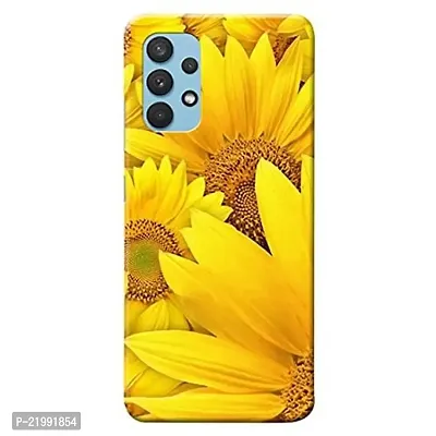 Dugvio? Printed Designer Hard Back Case Cover for Samsung Galaxy A32 / Samsung A32 (Sun Flowers)