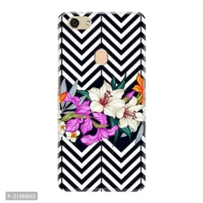 Dugvio? Printed Designer Back Cover Case for Oppo F7 - Floral Pattern Effect