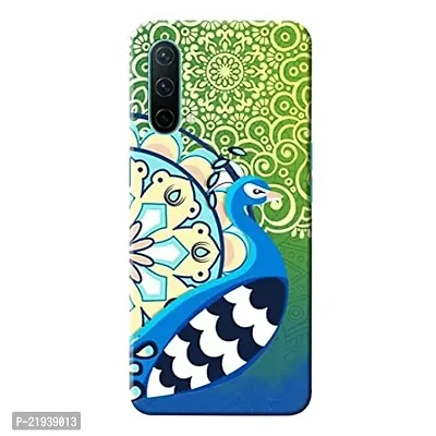 Dugvio? Polycarbonate Printed Hard Back Case Cover for Oneplus Nord CE/Oneplus Nord CE 5G (Peacock Feather)