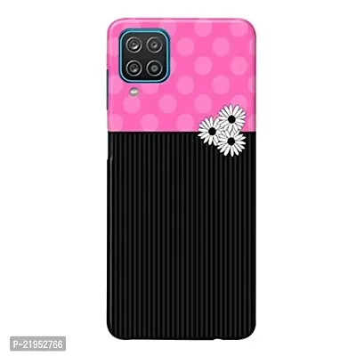 Dugvio? Polycarbonate Printed Hard Back Case Cover for Samsung Galaxy A22 5G / Samsung A22 (Floral Pattern Art)-thumb0