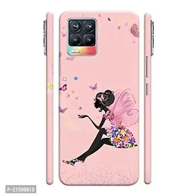 Dugvio? Printed Designer Back Cover Case for Realme 8 Pro - Butterfly Angel-thumb0