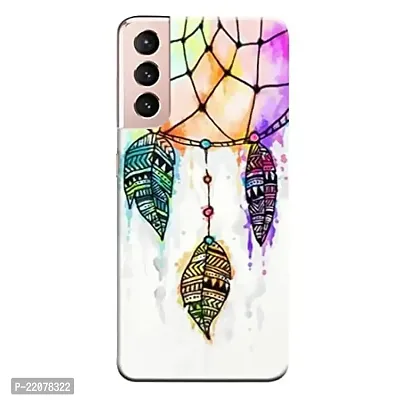 Dugvio? Printed Designer Matt Finish Hard Back Cover Case for Samsung Galaxy S21 (5G) - Colorful Dreamcatcher