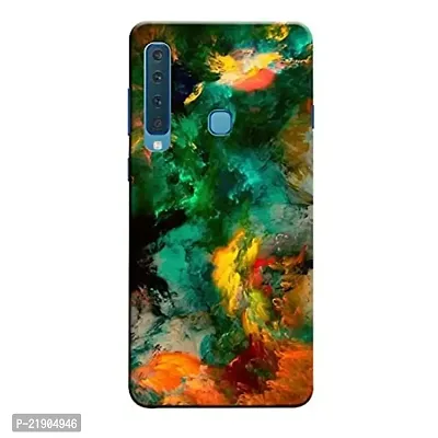 Dugvio? Polycarbonate Printed Colorful Water Color Painting Art Designer Hard Back Case Cover for Samsung Galaxy A9 (2018) / Samsung A9 (2018) / SM-A920F/DS (Multicolor)