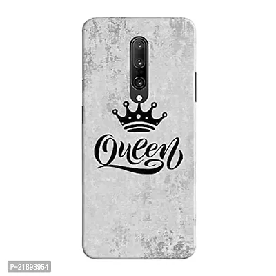 Dugvio Polycarbonate Printed Colorful Queen, Queen Crown Designer Hard Back Case Cover for OnePlus 7 Pro / 1+7 Pro (Multicolor)-thumb0