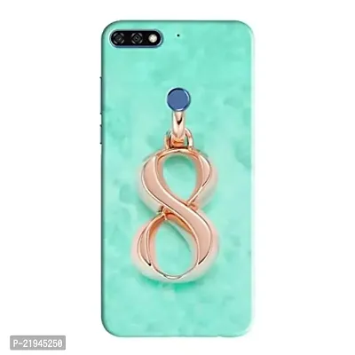 Dugvio? Polycarbonate Printed Hard Back Case Cover for Huawei Honor 7C (8 Number)-thumb0