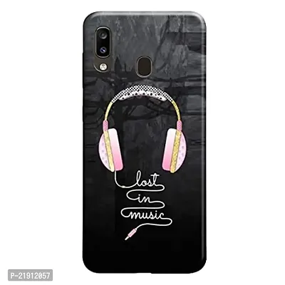 Dugvio? Polycarbonate Printed Hard Back Case Cover for Samsung Galaxy A20 / Samsung A30 / Samsung M10S (Music Art)