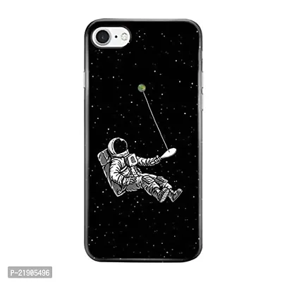 Dugvio? Polycarbonate Printed Colorful Astronaut Sky Moon Earth Designer Hard Back Case Cover for Apple iPhone 8 / iPhone 8 (Multicolor)