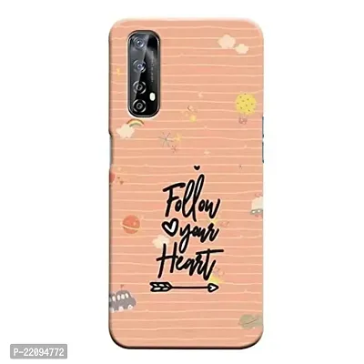 Dugvio? Printed Hard Back Case Cover for Realme Narzo 20 Pro/Realme 7 / Realme Narzo 30 (Follow Your Heart)