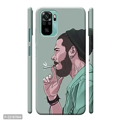 Dugvio? Printed Hard Back Cover Case for Xiaomi Redmi Note 10S / Redmi Note 10 - Stylish boy