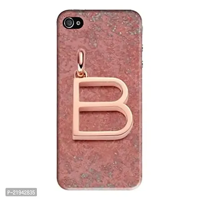 Dugvio? Polycarbonate Printed Hard Back Case Cover for iPhone 5 / iPhone 5S (B Name Alphabet)