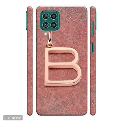 Dugvio? Printed Hard Back Cover Case for Samsung Galaxy F62 / Samsung Galaxy M62 - B Name Alphabet