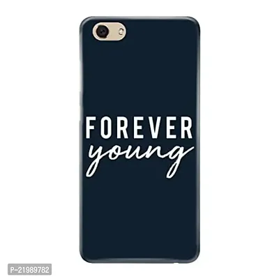 Dugvio? Printed Designer Back Cover Case for Oppo F3 Plus - Forever Young Motivation Quotes