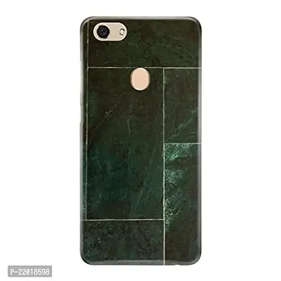 Dugvio? Printed Designer Hard Back Case Cover for Oppo F7 (Green Marble)