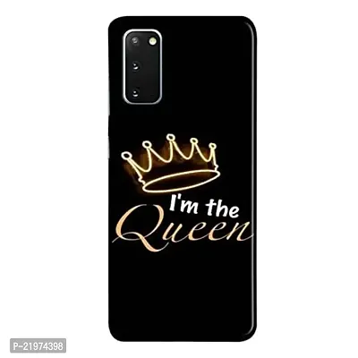 Dugvio? Printed Designer Back Case Cover for Samsung Galaxy S20 / Samsung S20 (I am The Queen)